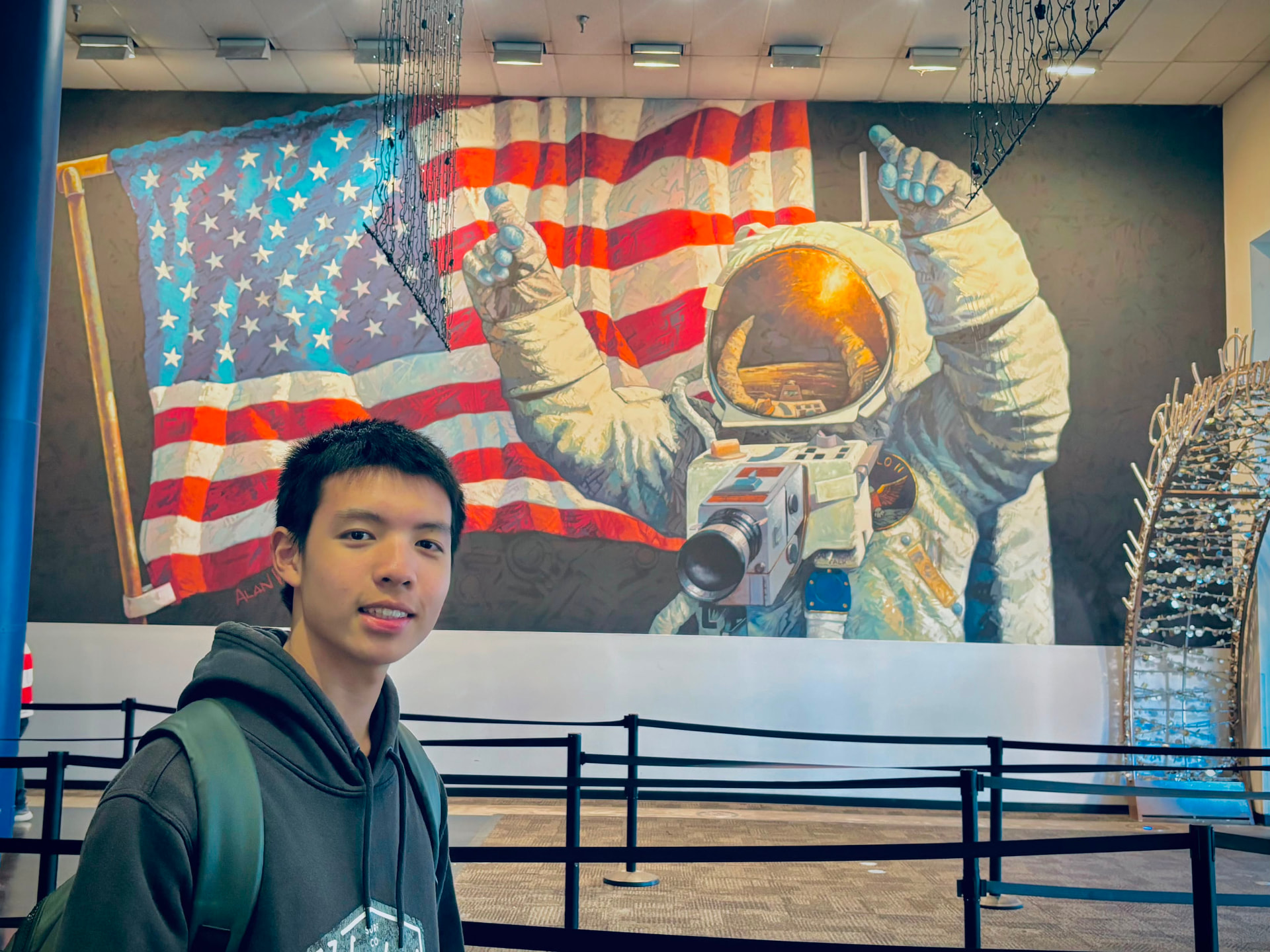 Portrait of Kai (Kai-Hsun Tsai), Vice President & Co-Founder of the Tri Valley Mars Society